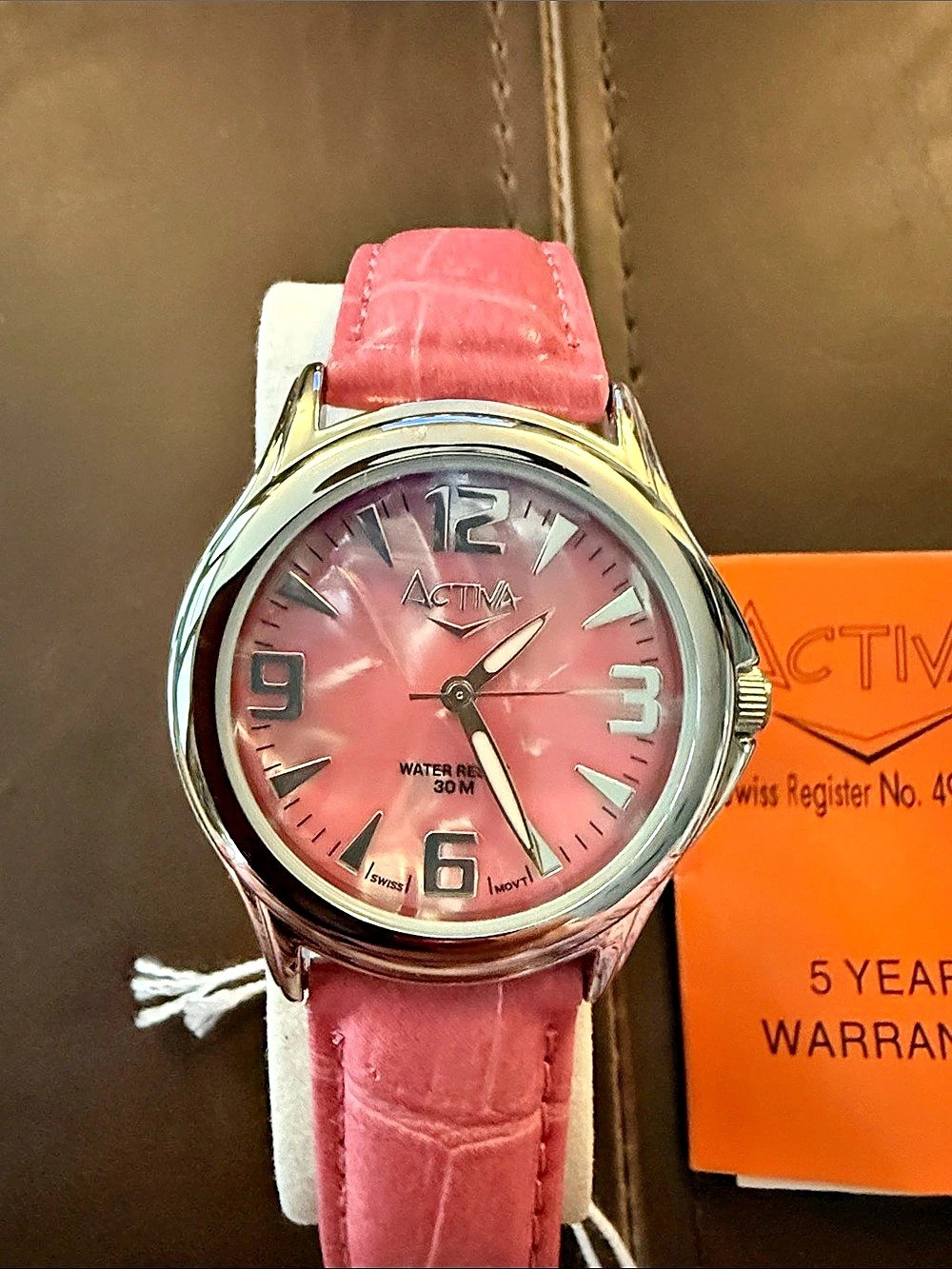 ACTIVA Pink Analog Watch